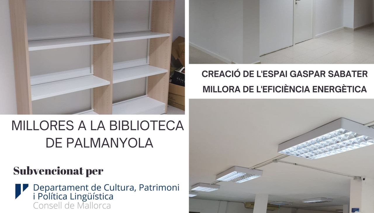 MILLORES A LA BIBLIOTECA DE PALMANYOLA