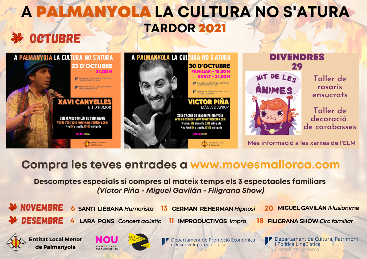Cartell Tardor 2021_la cultura no s'atura