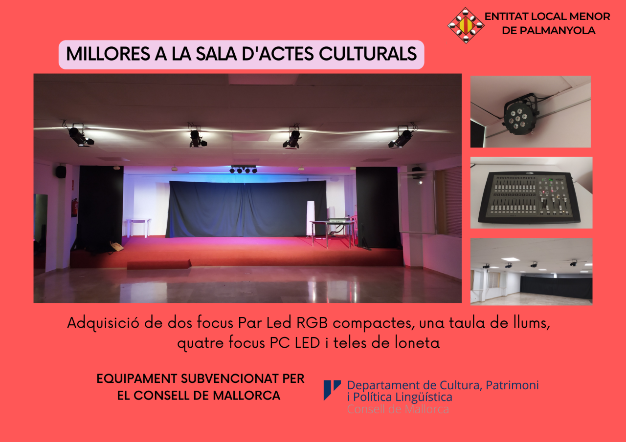 Millores sala d'actes