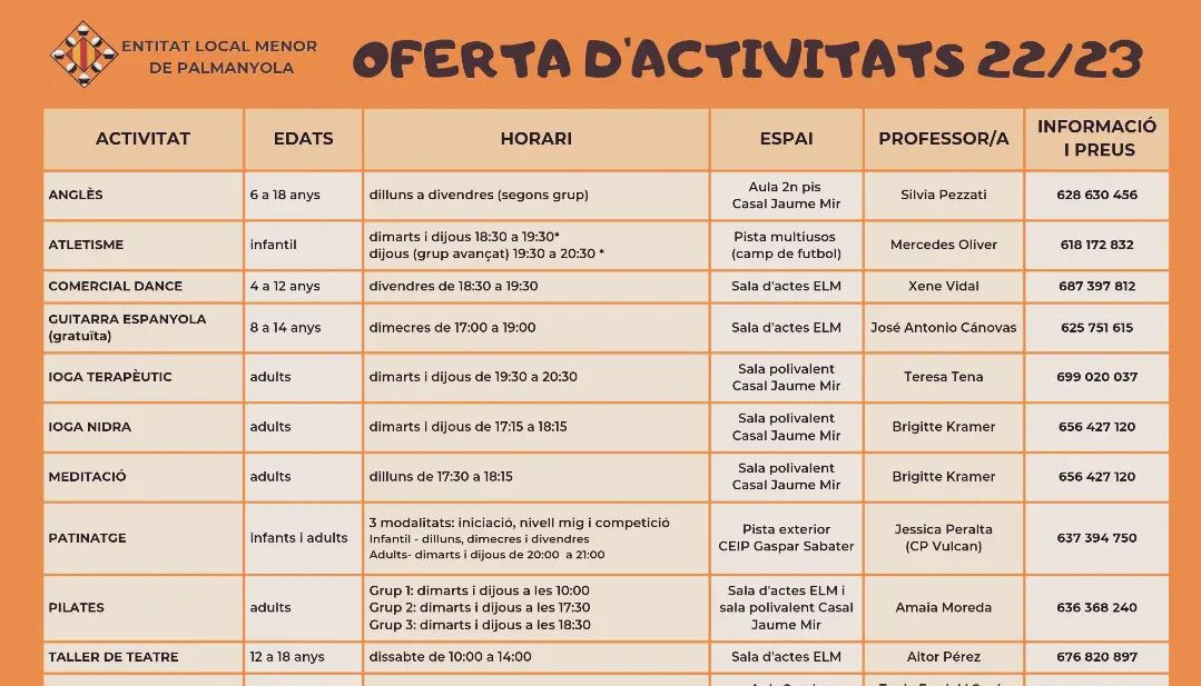 curs escolar