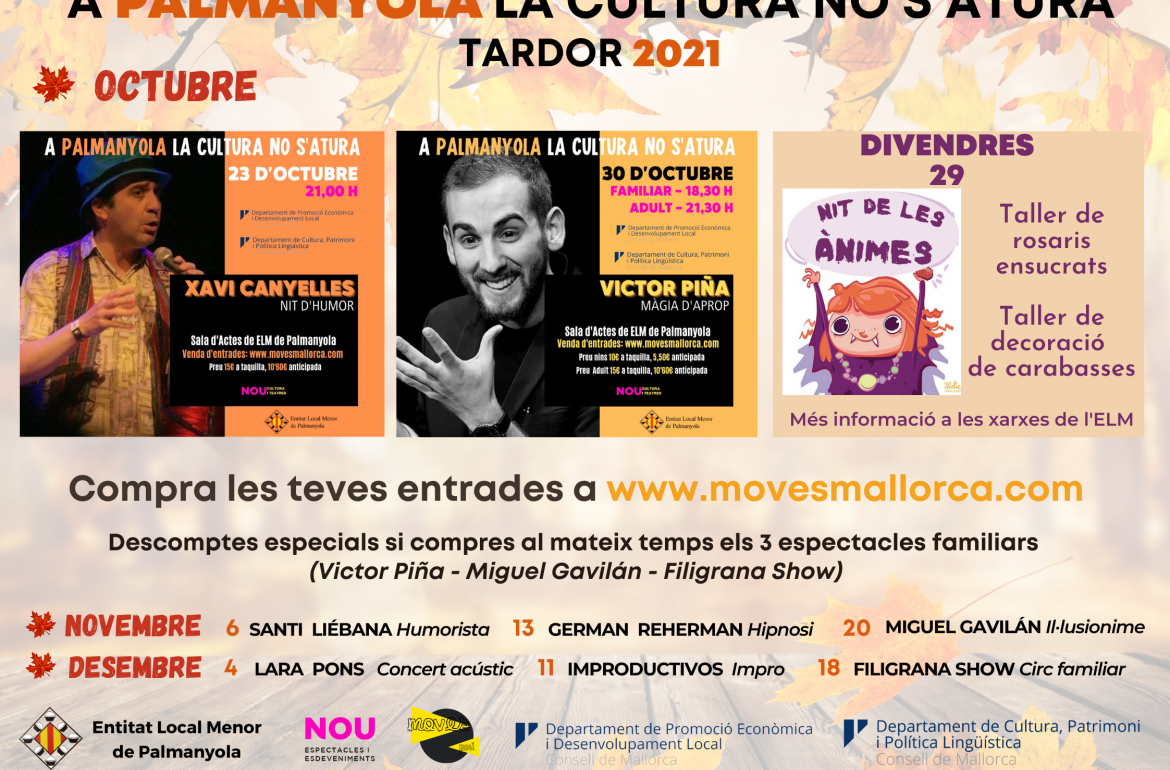 Cartell Tardor 2021_la cultura no s'atura