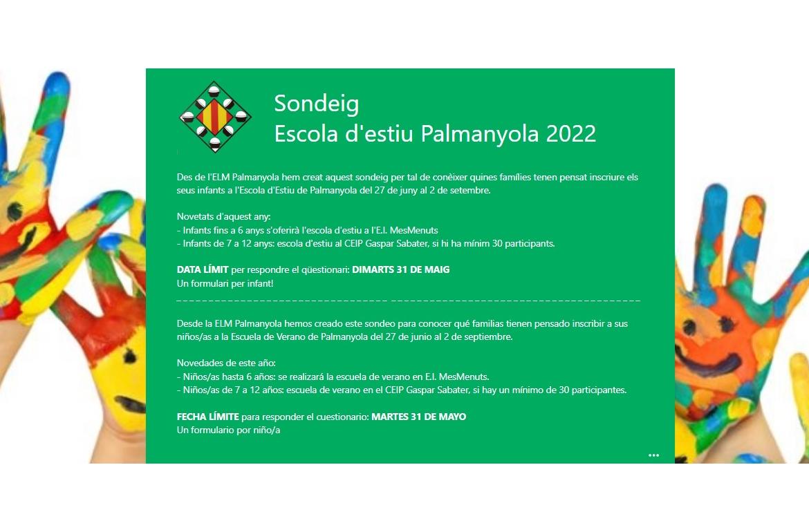 Sondeig Escola d'estiu