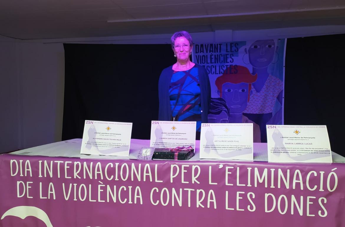 Carmen Santos_guanyadora III concurs relats 25N