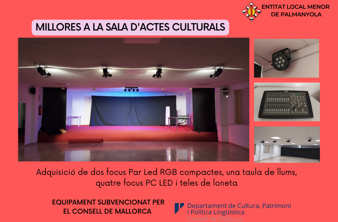 Millores sala d'actes